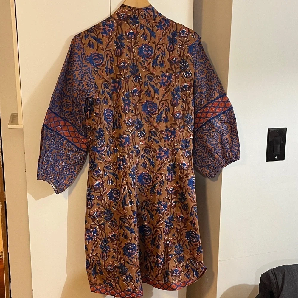 Anthropologie x Sue Sartor Flounce Shorty Dress Size Large NWT